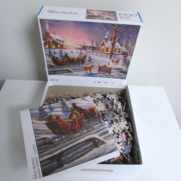 Buffalo Games Puzzles - Set of 4 Winter themed, 1000 pieces - Picture 10 of 16